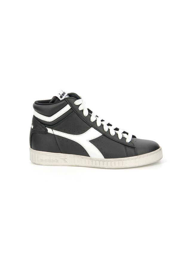 Diadora - Trampki DIADORA GAME L HIGH WAXED. Okazja: na co dzień. Kolor: czarny. Sport: turystyka piesza
