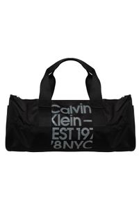 Calvin Klein Torba | K50K5103810GJ | Mężczyzna | Czarny. Kolor: czarny. Materiał: poliester. Wzór: napisy