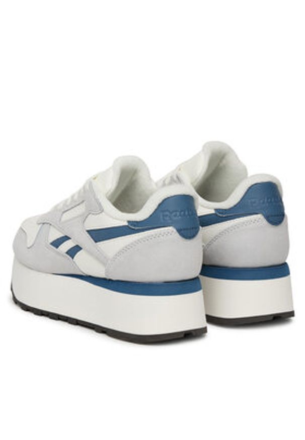 Reebok Sneakersy CLASSIC LEATHER TRIPLE LIFT 100211388 Biały. Kolor: biały. Materiał: skóra, zamsz. Model: Reebok Classic