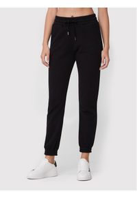 Pinko Spodnie dresowe Jolanda 1G186P Y54B Czarny Regular Fit. Kolor: czarny. Materiał: bawełna, dresówka