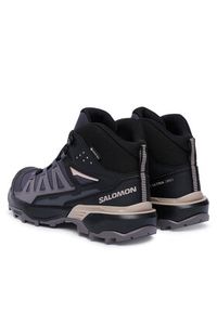 salomon - Salomon Trekkingi X Ultra 360 MID GTX L49101500 Szary ciemny. Kolor: szary. Materiał: materiał #5