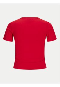 JJXX T-Shirt Gigi 12277657 Czerwony Stretch Fit. Kolor: czerwony. Materiał: bawełna