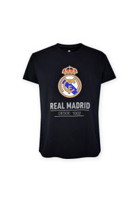 Real Madrid - Ulubiona czarna koszulka kibiców Realu Madryt. Kolor: wielokolorowy