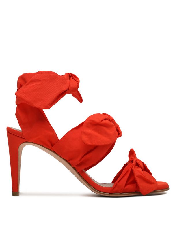 Sandały Red Valentino. Kolor: pomarańczowy