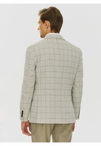 Pako Lorente - PAKO LORENTE – Casualowa marynarka męska w kratę. Okazja: na co dzień. Materiał: jeans. Wzór: kratka. Styl: casual #5