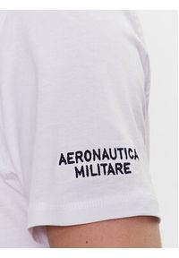 Aeronautica Militare T-Shirt 231TS2092J538 Biały Regular Fit. Kolor: biały. Materiał: bawełna