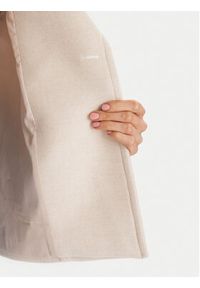 Morgan Płaszcz wełniany 252-GMOON Beżowy Regular Fit. Kolor: beżowy. Materiał: wełna, syntetyk #4