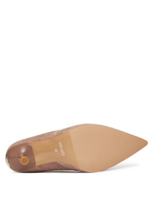 Liu Jo Szpilki Demi 02 SF5001 P0021 Różowy. Kolor: różowy. Materiał: zamsz, skóra. Obcas: na szpilce