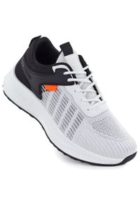 Big-Star - Półbuty sportowe męskie sneakersy białe Big Star RR174245. Kolor: biały. Materiał: tkanina. Sport: turystyka piesza #1