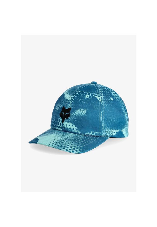 FOX - Czapka z daszkiem Fox Aop Adjustable Hat. Kolor: niebieski