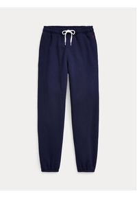 Polo Ralph Lauren Spodnie dresowe 211891560002 Granatowy Regular Fit. Kolor: niebieski. Materiał: bawełna, dresówka #3