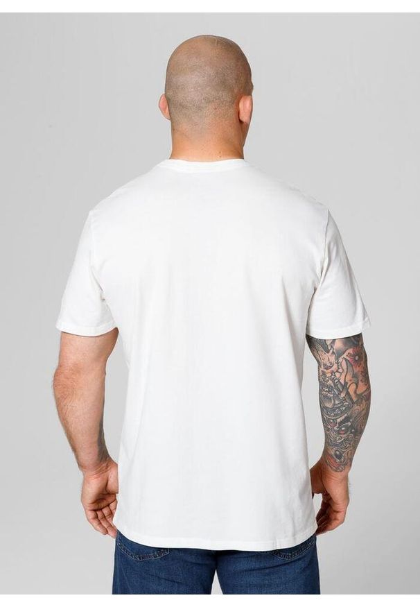 PITBULL - Koszulka bawełniana sportowa t-shirt dla dorosłych Garment Washed USA Cal. Kolor: czarny, biały, wielokolorowy. Materiał: bawełna
