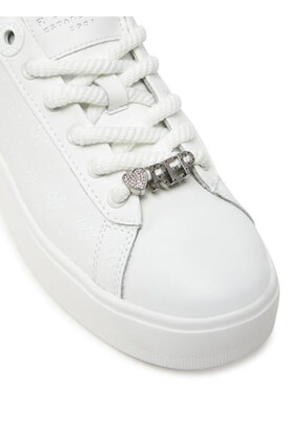 Replay - REPLAY Sneakersy GWZ4N .000.C0022L Biały. Kolor: biały. Materiał: skóra