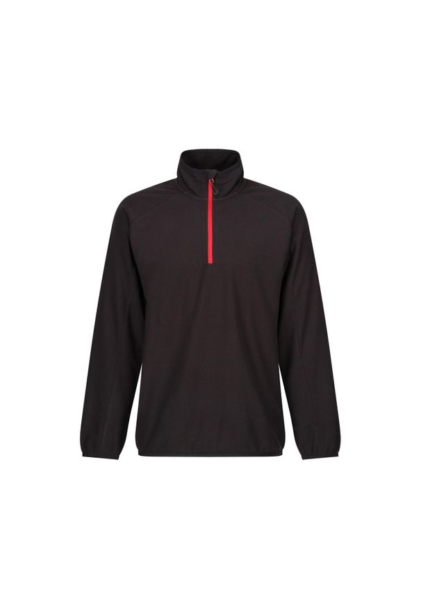 Regatta - Męski Polar Navigate Half Zip Fleece. Kolor: czarny, czerwony, wielokolorowy. Materiał: polar. Sezon: zima. Sport: turystyka piesza