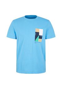 Tom Tailor Denim T-Shirt 1035582 Niebieski. Kolor: niebieski. Materiał: denim #6