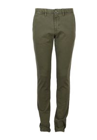 TOMMY HILFIGER - Tommy Hilfiger Spodnie "Bleecker Chino" | MW0MW04651321 | Bleecker Slim | Mężczyzna | Wojskowa Zieleń. Materiał: bawełna, elastan. Styl: militarny #1