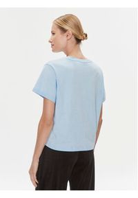 Guess T-Shirt W4RI78 I3Z14 Niebieski Boxy Fit. Kolor: niebieski. Materiał: bawełna