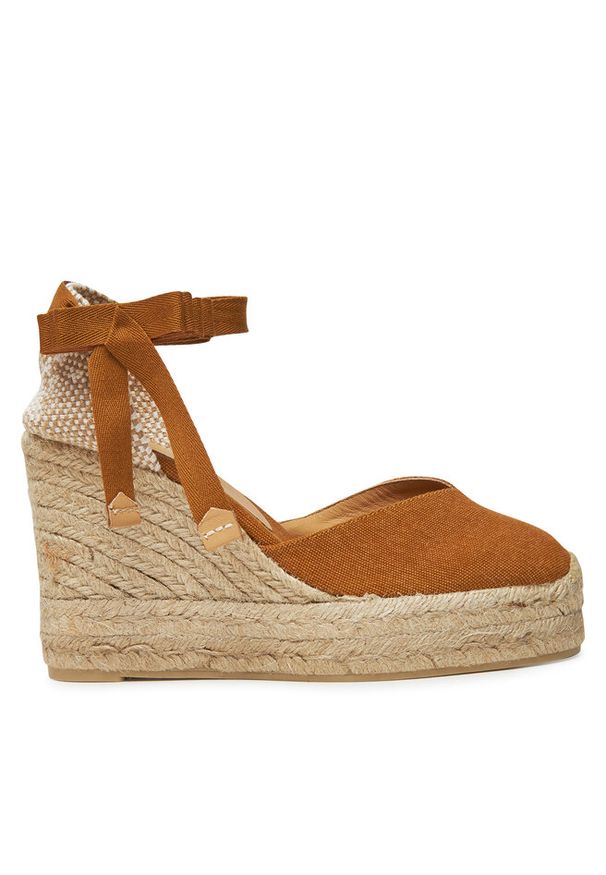Espadryle Castañer. Kolor: brązowy