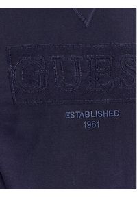 Guess Bluza M3BQ08 K9Z21 Niebieski Regular Fit. Kolor: niebieski. Materiał: bawełna, syntetyk