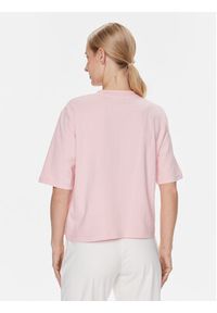 Guess T-Shirt V4RI07 K8FQ4 Różowy Boxy Fit. Kolor: różowy. Materiał: bawełna