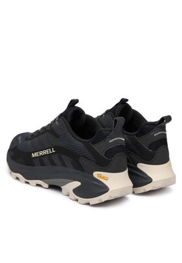 Merrell Sneakersy Moab Speed 2 Gtx J500453 Czarny. Kolor: czarny. Materiał: materiał