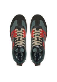 Pepe Jeans Sneakersy PMS60025 Zielony. Kolor: zielony. Materiał: materiał #5