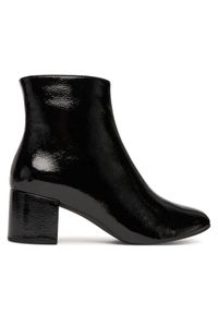 HÖGL Botki 0-134115-0100 Czarny. Kolor: czarny. Materiał: lakier, skóra #1