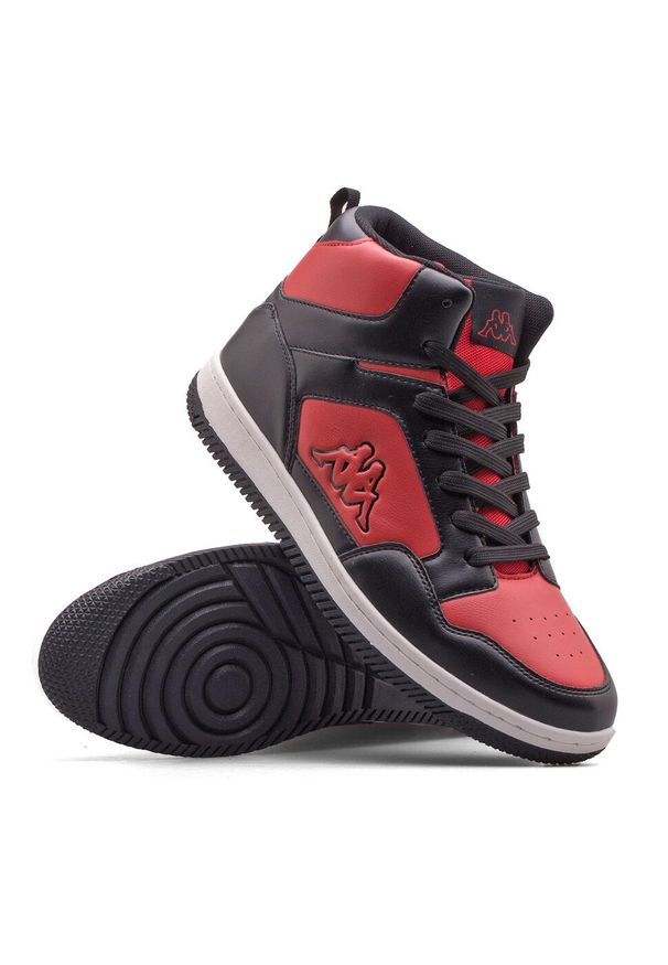 Buty sportowe do chodzenia unisex Kappa ALID sneakersy. Kolor: czarny, czerwony, wielokolorowy. Materiał: materiał, tkanina, syntetyk, guma. Sport: turystyka piesza