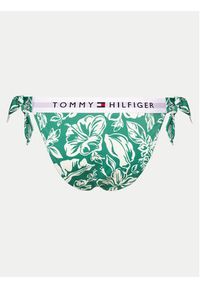 TOMMY HILFIGER - Tommy Hilfiger Dół od bikini UW0UW05366 Zielony. Kolor: zielony. Materiał: syntetyk