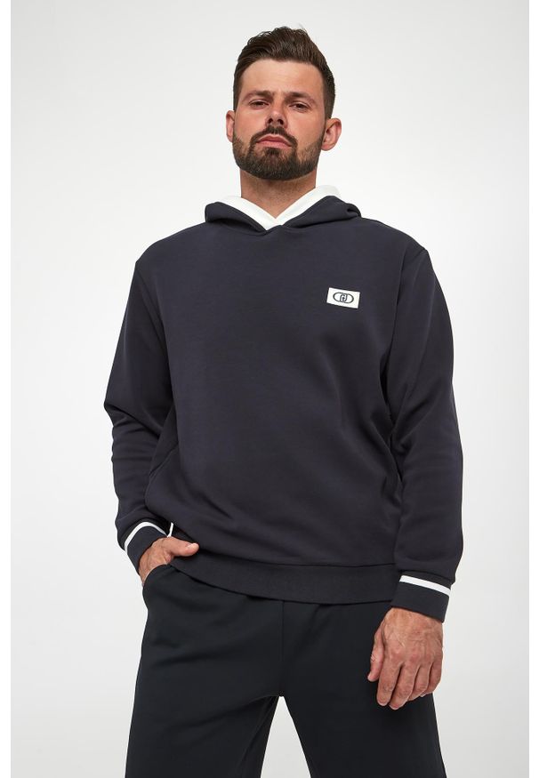 Liu Jo - Bluza męska z kapturem LIU JO. Typ kołnierza: kaptur