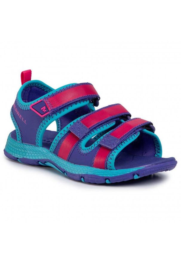 Sandały dla dzieci Merrell M-Hydro Creek. Kolor: fioletowy, niebieski, wielokolorowy. Styl: sportowy