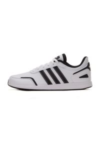 Adidas - Buty adidas Vs Switch 3 K Jr IG9636 białe. Okazja: na co dzień. Zapięcie: sznurówki. Kolor: biały. Materiał: syntetyk, guma. Szerokość cholewki: normalna #1