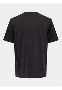 Only & Sons T-Shirt Smart 22026726 Czarny Regular Fit. Kolor: czarny. Materiał: bawełna #7
