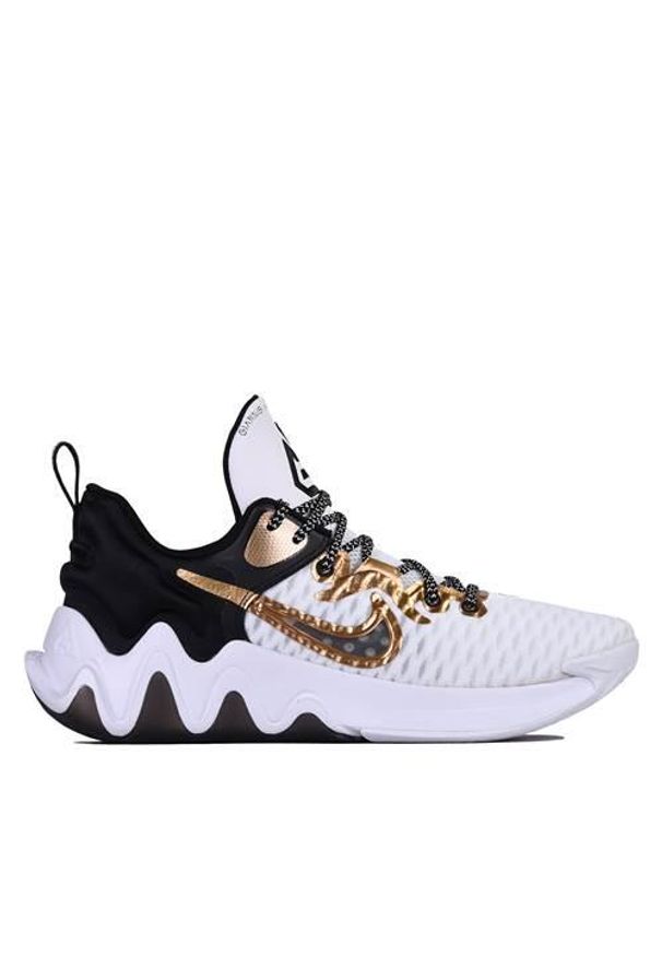 Buty koszykarskie męskie Nike CZ4099100. Kolor: biały, wielokolorowy. Materiał: materiał, syntetyk. Szerokość cholewki: normalna