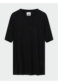 DAY T-Shirt Parry 100422 Czarny Relaxed Fit. Kolor: czarny. Materiał: bawełna #5