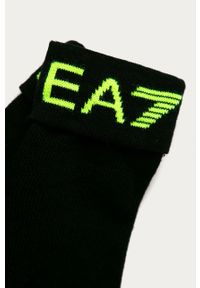 EA7 Emporio Armani - Rękawiczki. Kolor: wielokolorowy. Materiał: dzianina, akryl #2
