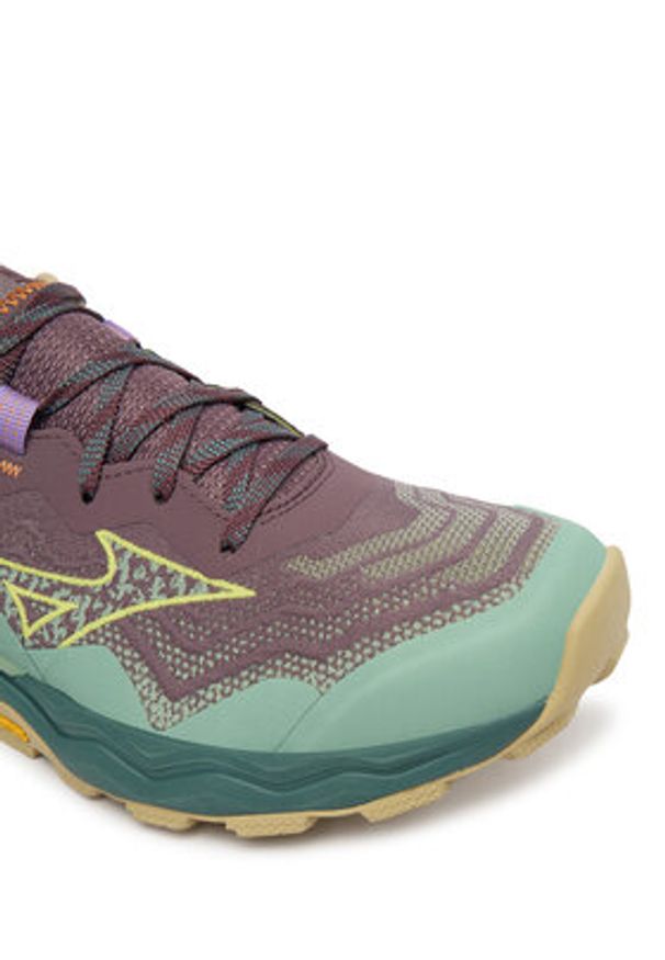 Mizuno Buty do biegania Wave Daichi 9 J1GK2571 33 Zielony. Kolor: zielony. Materiał: materiał. Model: Mizuno Wave