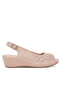 Clara Barson Sandały WFA3950-1 Różowy. Kolor: różowy. Materiał: syntetyk, materiał #1