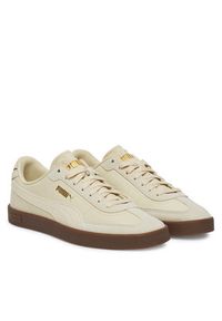 Puma Sneakersy Club II Era 397447 43 Écru. Materiał: skóra, zamsz