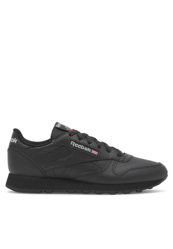 Reebok Sneakersy EO-CLASSIC LEATHER 100008497 W Czarny. Kolor: czarny. Materiał: syntetyk, skóra. Model: Reebok Classic