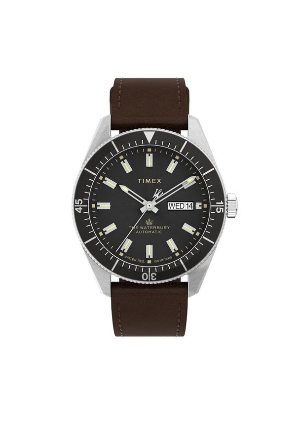 Zegarek Timex. Kolor: brązowy