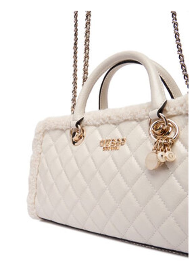 Guess Torebka Cristi HWTG81 39090 Écru. Materiał: skórzane