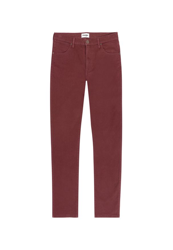 Wrangler - WRANGLER MESKIE SPODNIE MATERIAŁOWE MATERIAŁ LARSTON DAHLIA W18S93H45. Materiał: materiał