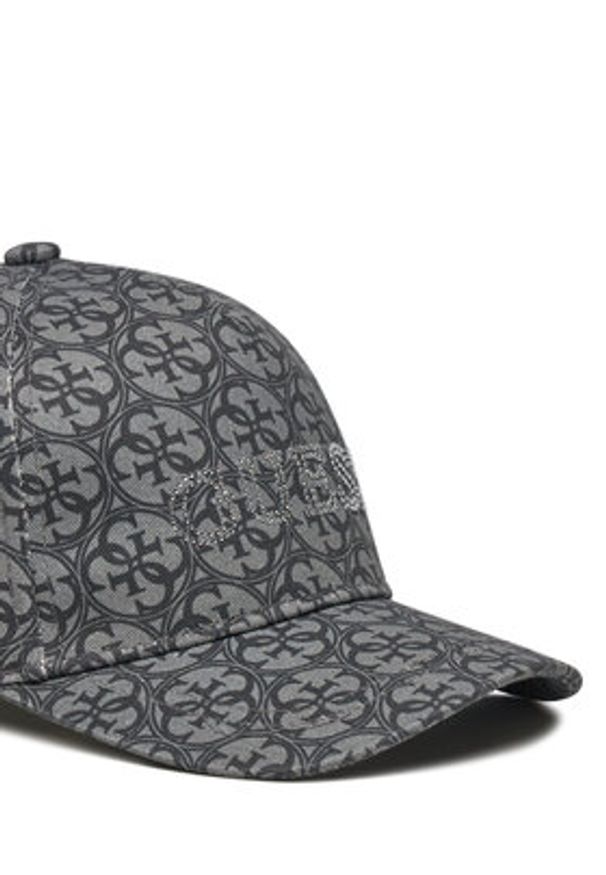 Guess Czapka z daszkiem J5RZ38 WO080 Czarny. Kolor: czarny. Materiał: bawełna, materiał