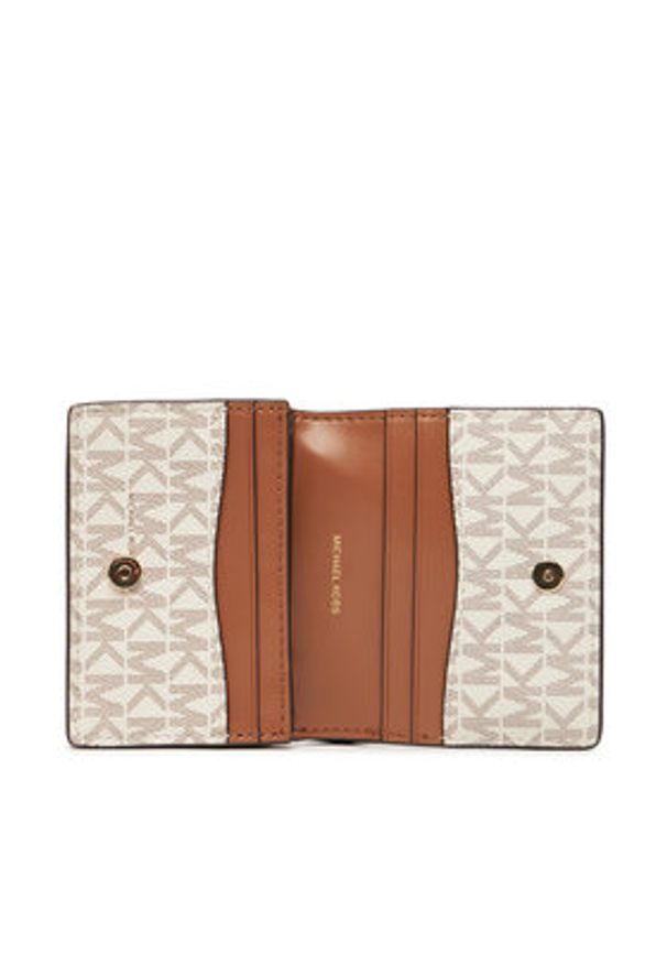 MICHAEL Michael Kors Mały Portfel Damski 32F5GNXD1B Écru. Materiał: skóra