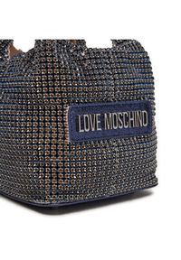 Love Moschino - LOVE MOSCHINO Torebka JC4044PP1LLP176A Granatowy. Kolor: niebieski