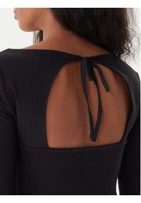 Tommy Jeans Bluzka DW0DW21548 Czarny Slim Fit. Kolor: czarny. Materiał: bawełna #5