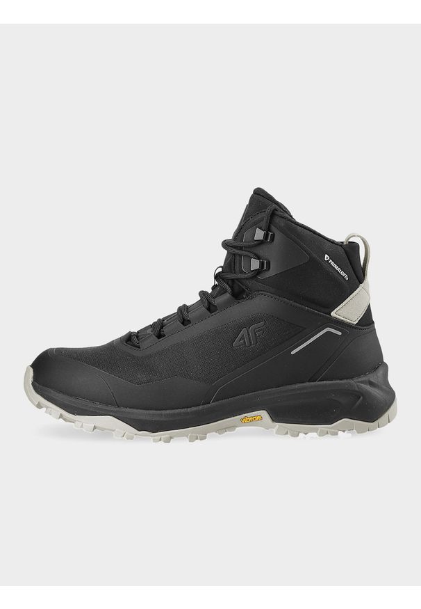 4f - 4F Buty trekkingowe ICE CRACKER z ociepliną Primaloft damskie - czarne 36. Kolor: czarny. Materiał: nylon. Szerokość cholewki: normalna. Sezon: zima
