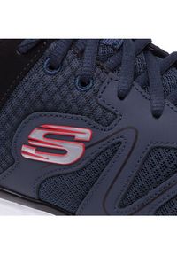 skechers - Skechers Sneakersy Flash Point 58350/NVBK Granatowy. Kolor: niebieski. Materiał: materiał