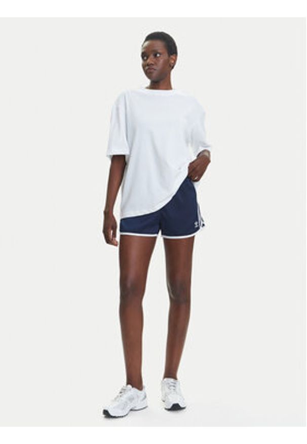 Adidas - adidas Szorty sportowe adicolor 3-Stripes Sprinter KB9545 Granatowy Loose Fit. Kolor: niebieski. Materiał: syntetyk